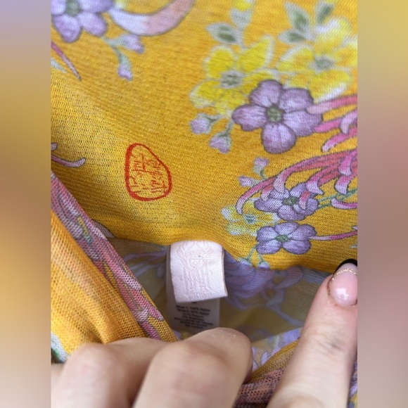 FREE PEOPLE X HOT AS HELL HAH ALL TIED UP SET FLARE PANT & TOP MARIGOLD Small - Picture 8 of 15